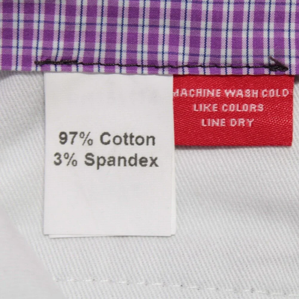 Frank's Pants NWT Chinos / Casual Pants Size 40 US in Steel Gray Cotton Blend